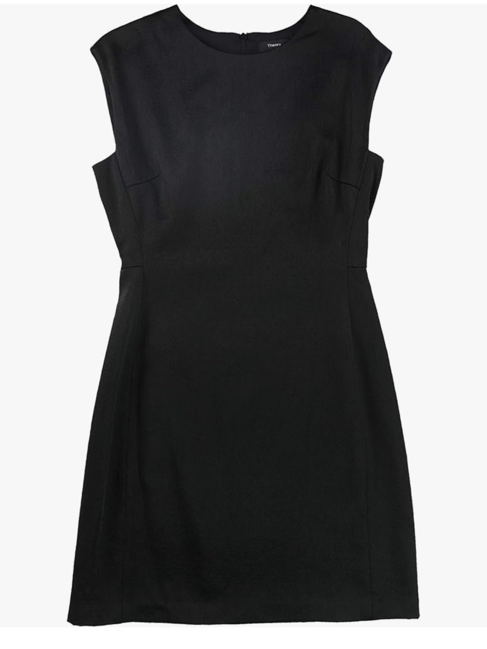 Theory Structured Fitted Hammered Dress
